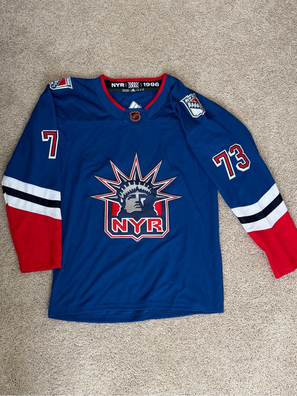 New York Rangers Jersey - Matt Rempe